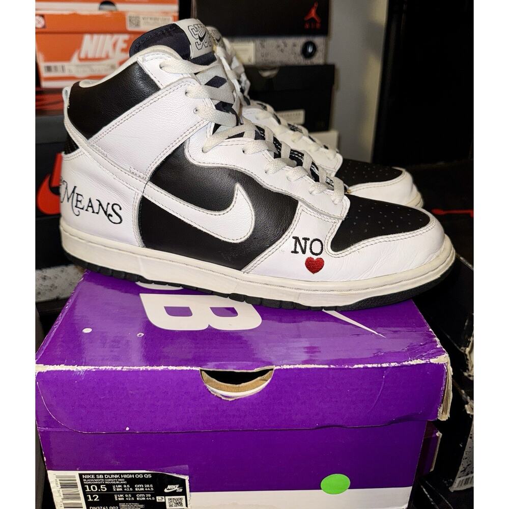 Nike Supreme x Dunk SB High By Any Means Stormtrooper Men’s 10.5